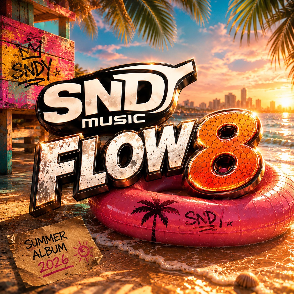 SNDY Music Flow 8 by sndy album cover