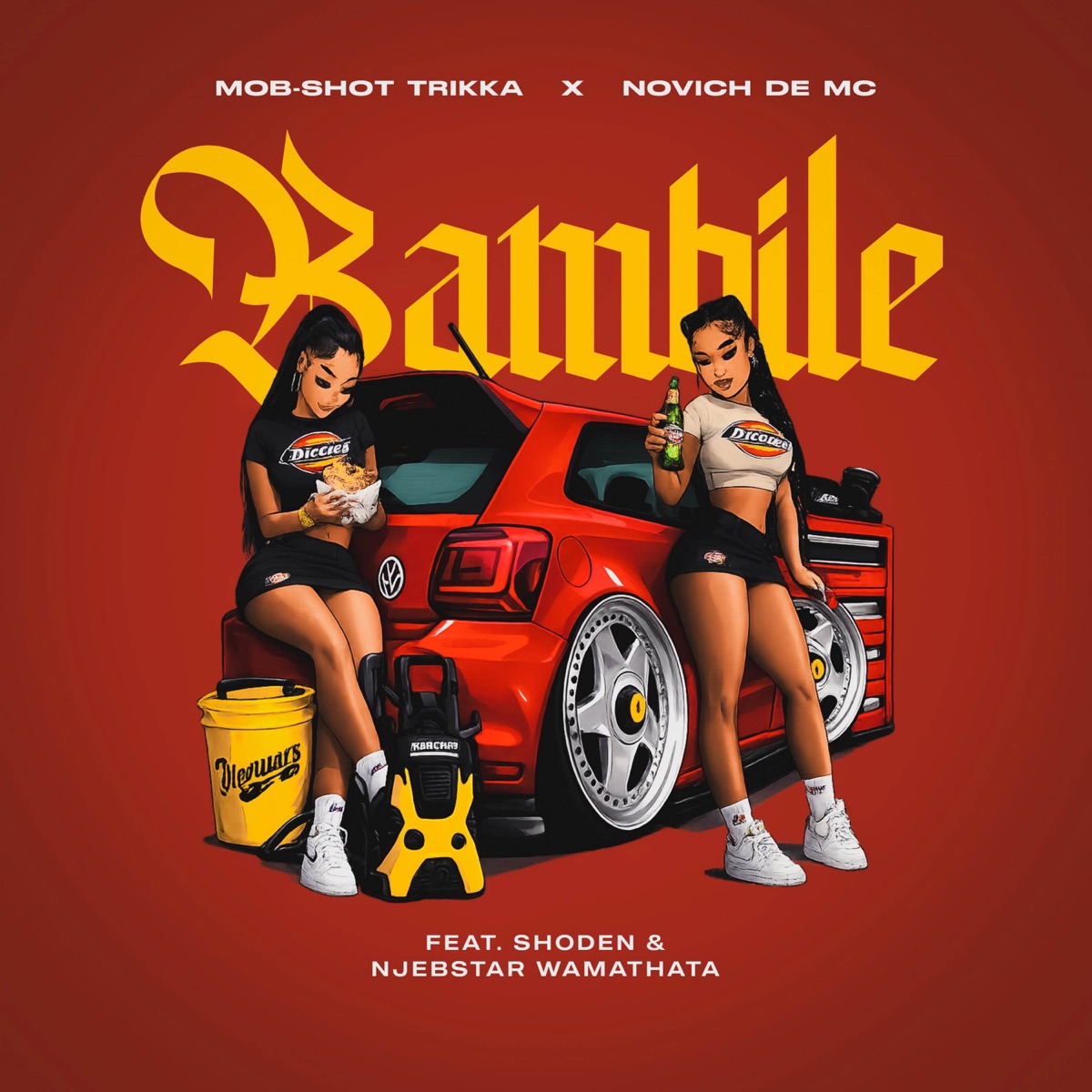 Bambile (feat. Shoden & Njebstar Wamathata) - Single by Mob-Shot Trikka & Novich De Mc album cover