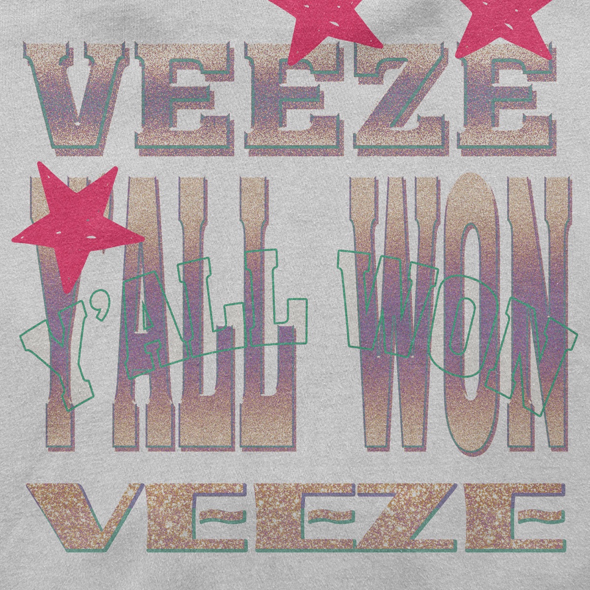 Y'all Won by Veeze album cover artwork