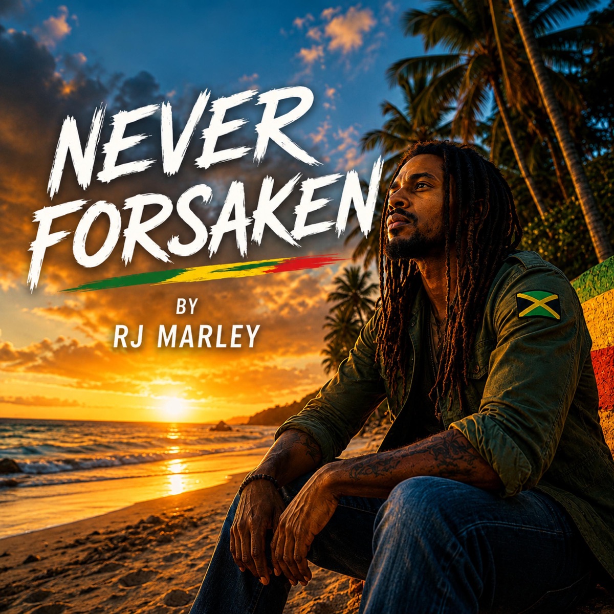 Never Forsaken - Single by RJ Marley album cover