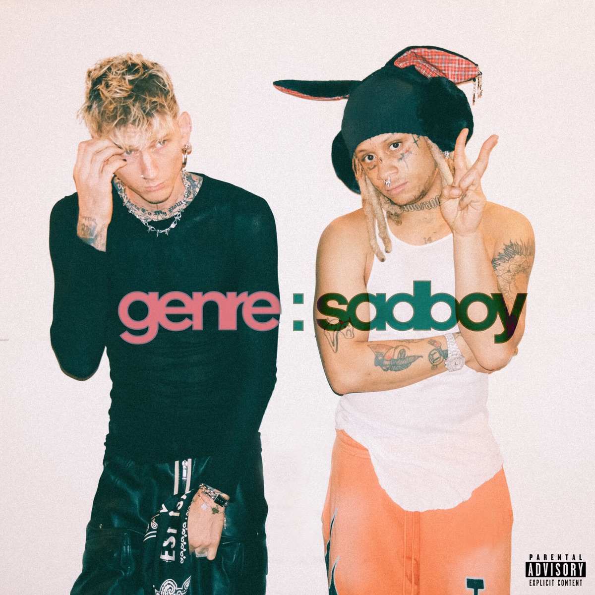 genre : sadboy - EP by mgk & Trippie Redd album cover