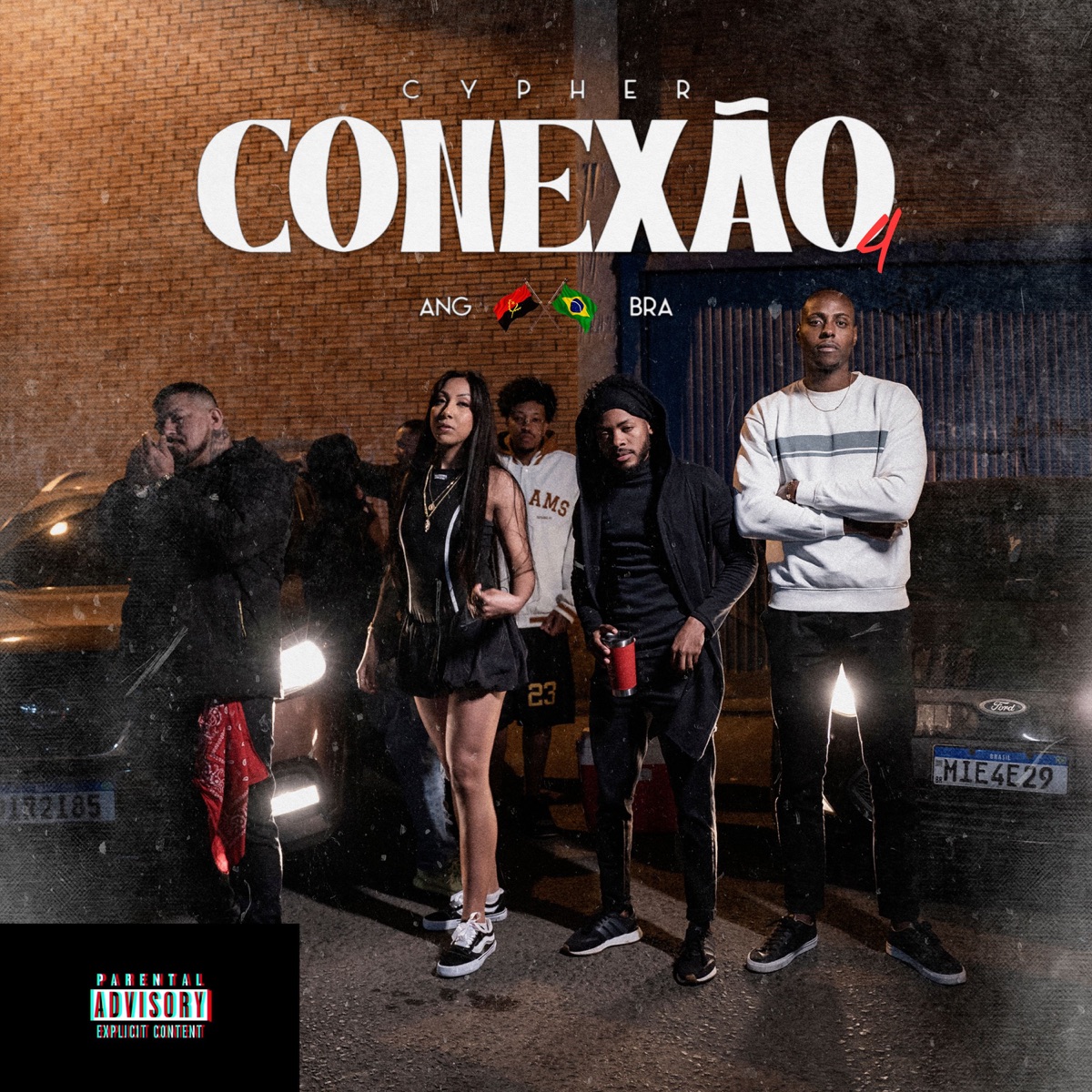 Cypher Conexão Ang x Bra 4 (Remix) [feat. Laurynha, Jamy Bandz & EdyCee] - Single by 6Maigol, Bill do Norte & Ana Rima album cover