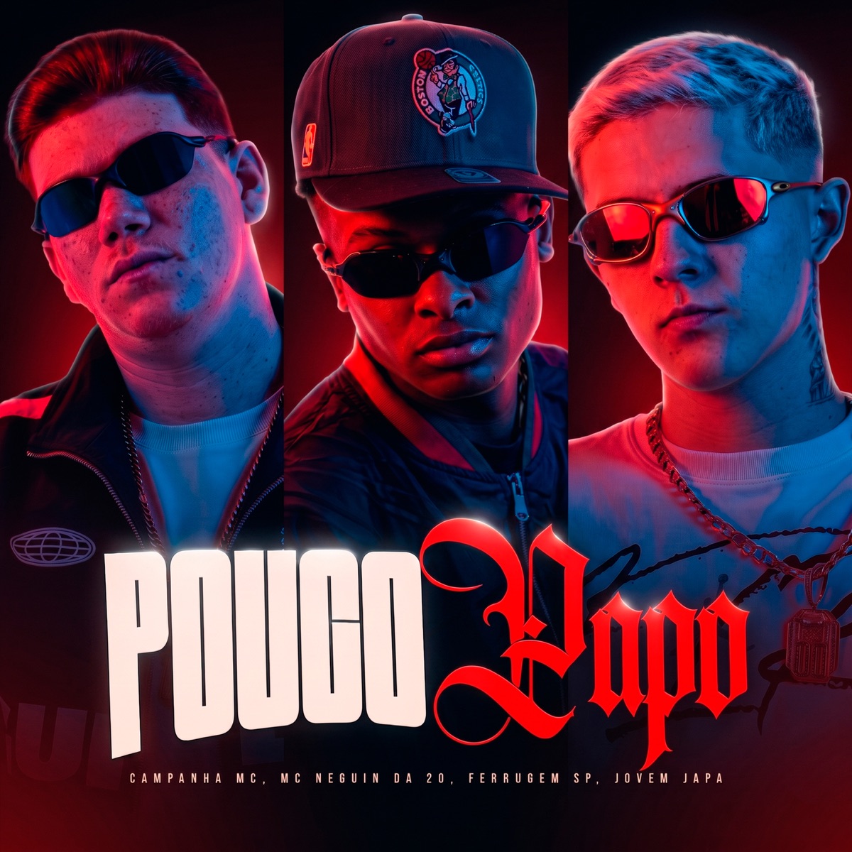Pouco Papo - Single by Mc Ferrugem SP & MC Neguin da 20 album cover