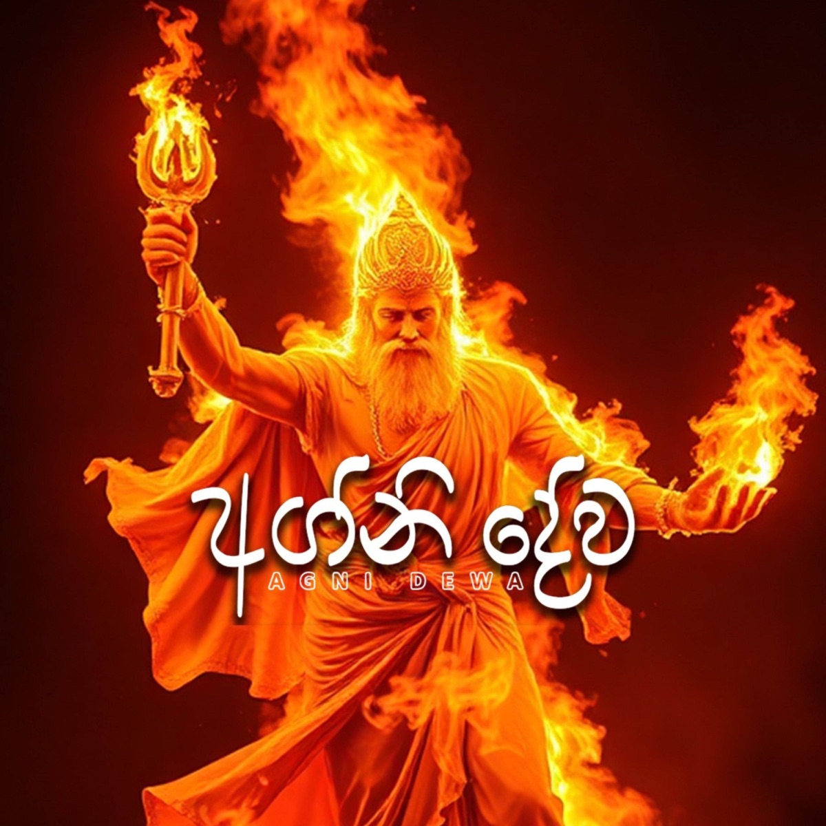 Agni Dewa - Single by Ramesh Jayasinghe & Tharuka Gunarathne album cover