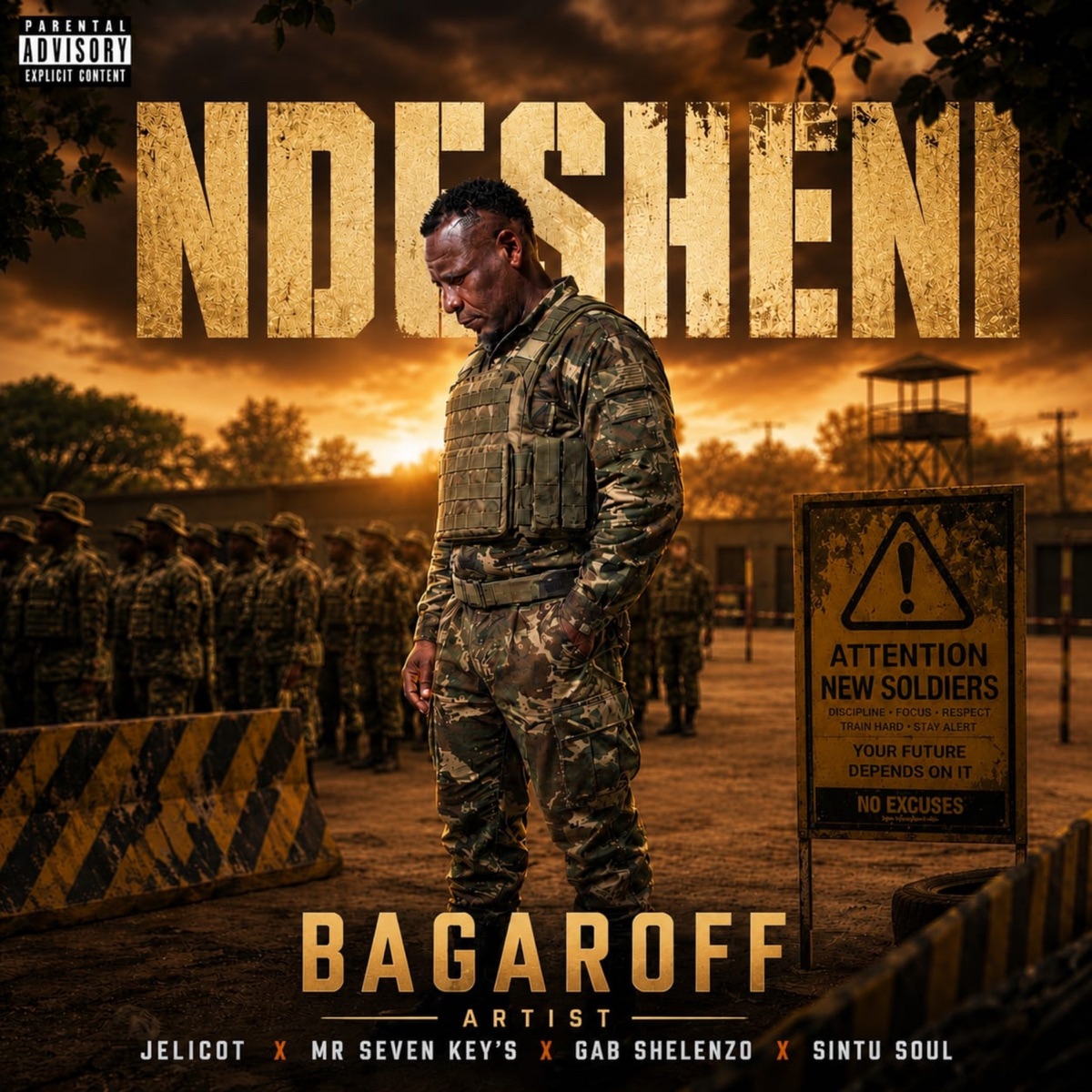 Ndesheni (feat. Jalicot & Sintu Soul) - Single by Bagaroff, Gab Shelenzo & Mr Seven Keys album cover