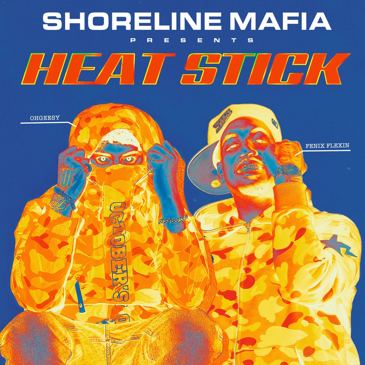 HEAT STICK - Single by Shoreline Mafia, OHGEESY & Fenix Flexin album cover