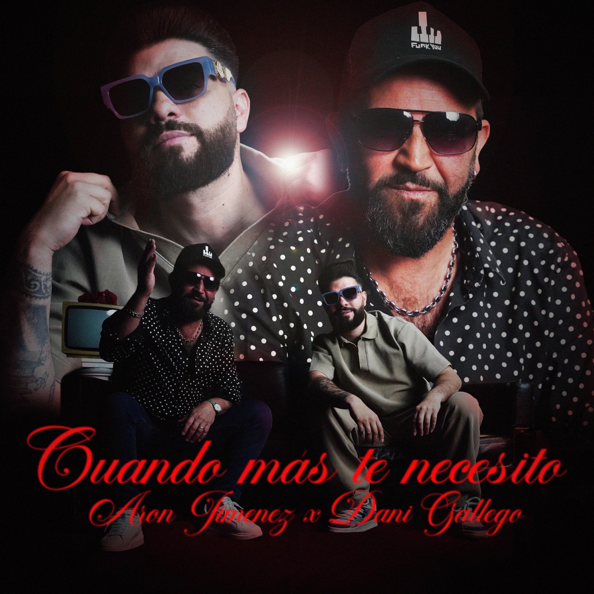 Cuando Mas Te Necesito - Single by Aron Jiménez & Dani Gallego album cover
