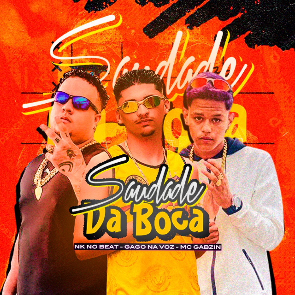 Saudade da Boca (feat. Mc Gabzin) - Single by Gago na Voz album cover