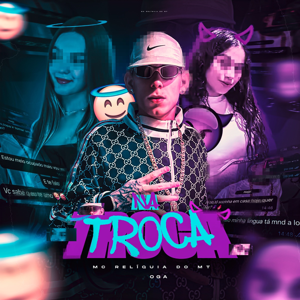 Na Troca - Single by MC Relíquia do MT & Oga album cover