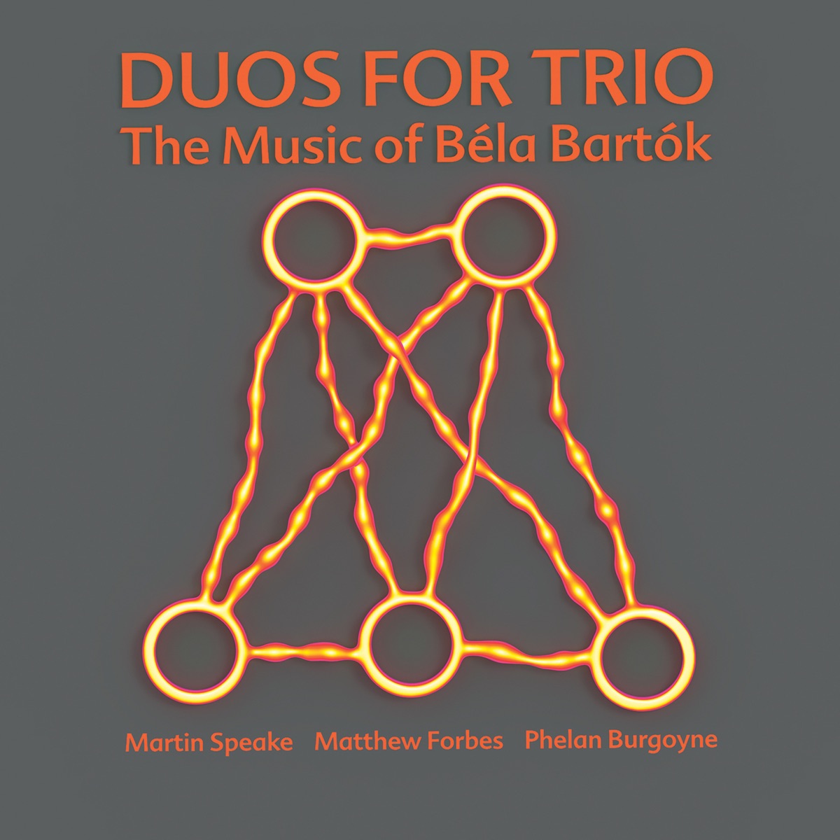 Duos for Trio: The Music of Béla Bartók by Martin Speake, Matthew Forbes & Phelan Burgoyne album cover