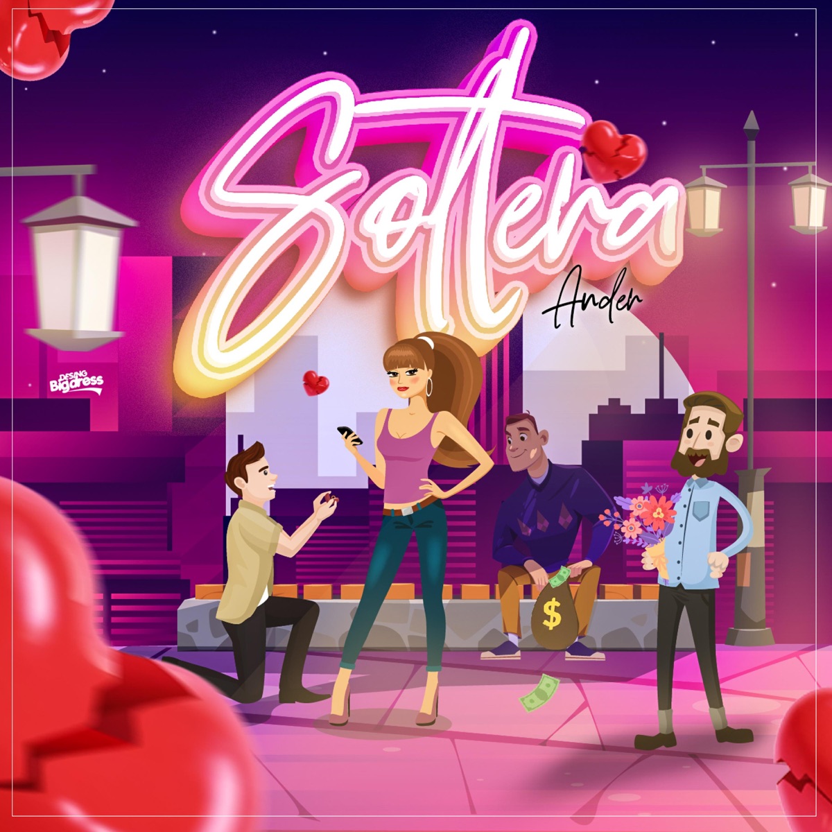 Soltera - Single by Anderofficial album cover