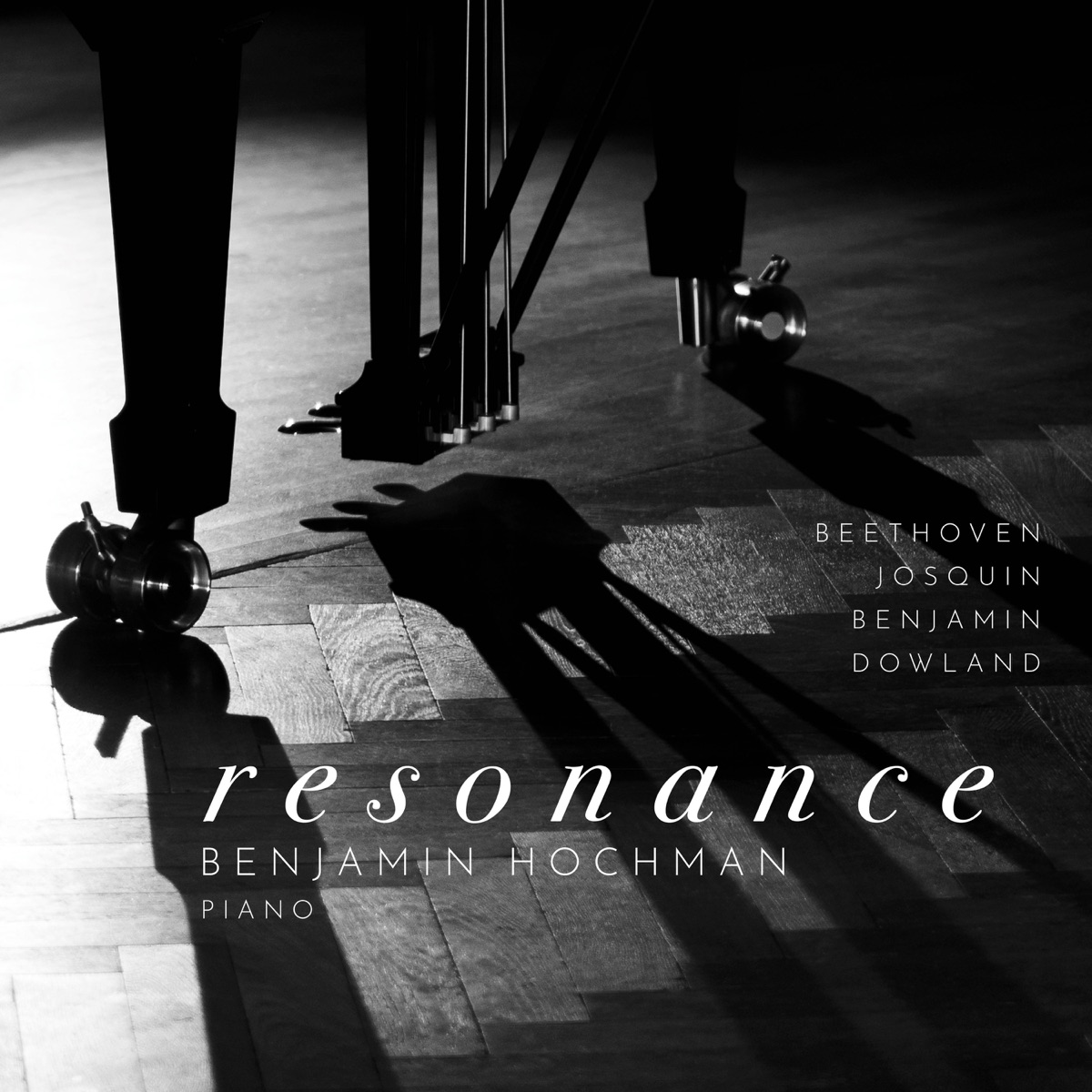 Resonance: Beethoven, Benjamin, Dowland & Josquin by Benjamin Hochman album cover