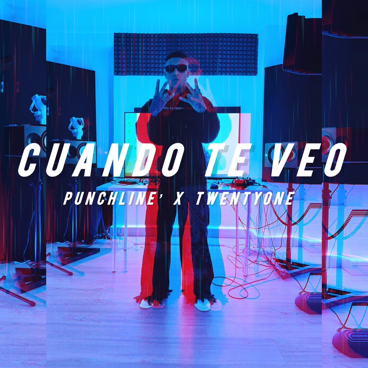 Cuando Te Veo (feat. Twenty-One) - Single by Punchline’ album cover