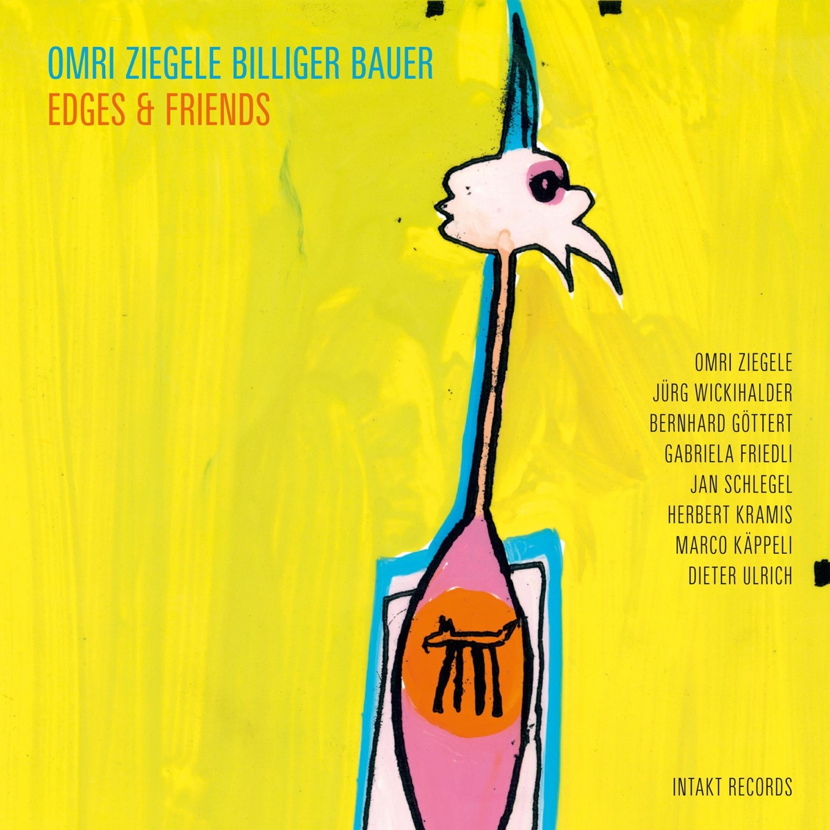 Edges & Friends by Omri Ziegele Where's Africa Trio album cover
