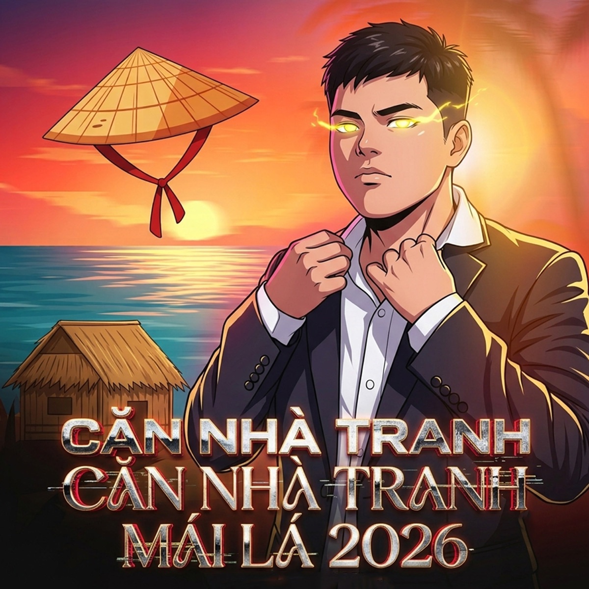 Căn Nhà Tranh Mái Lá 2026 - Single by Tibicon album cover