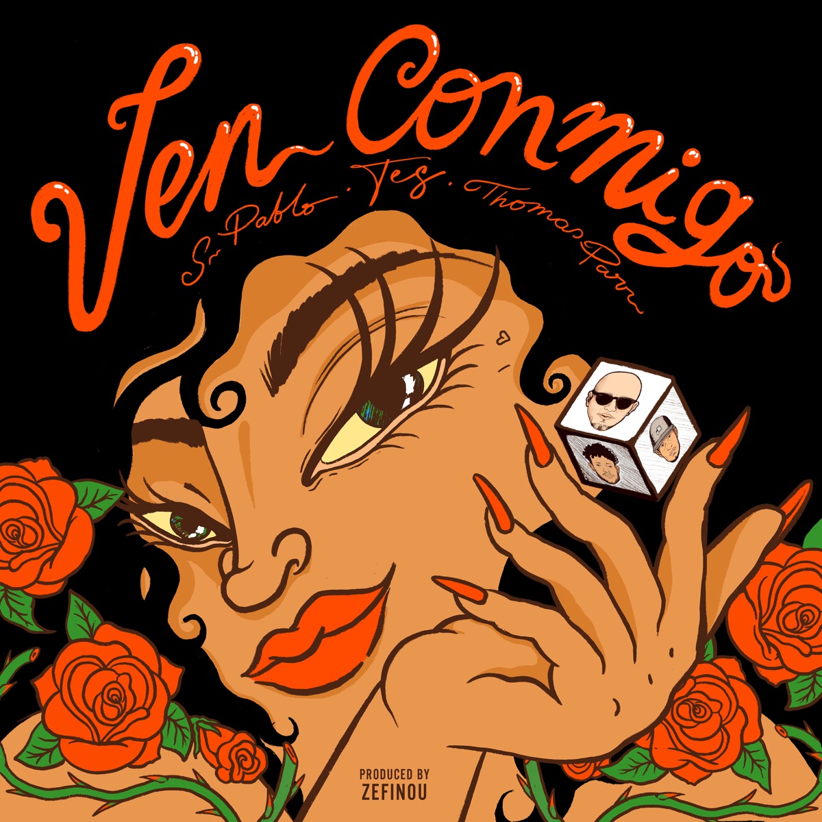 Ven Conmigo (feat. Zefinou) - Single by Tes, Sr Pablo & Thomas Parr album cover