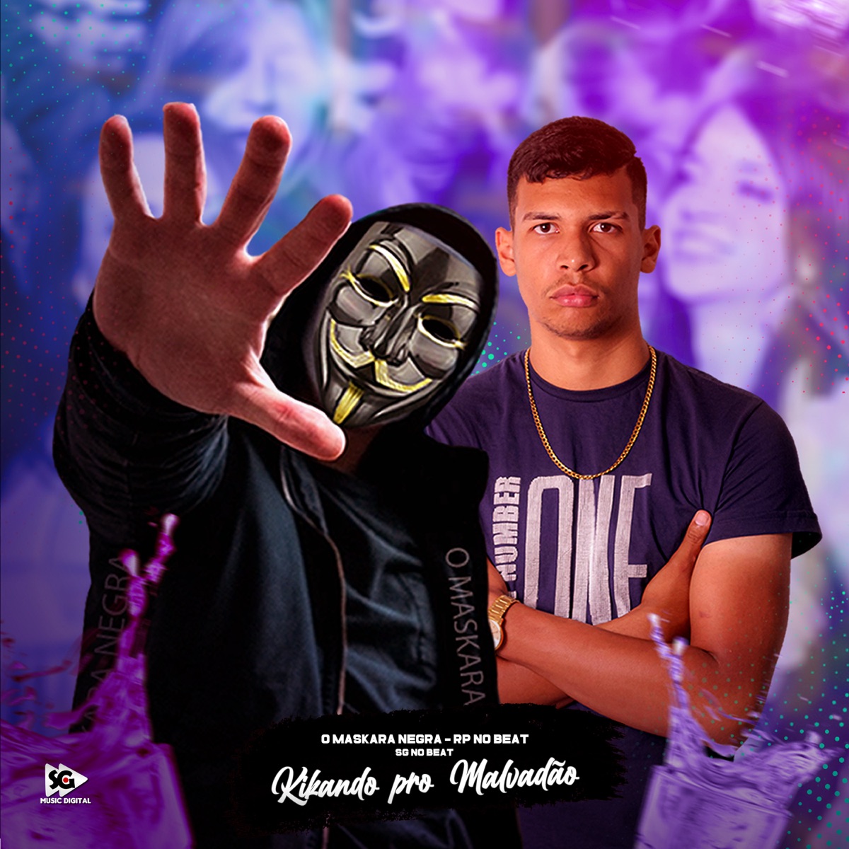 Kikando pro Malvadão - Single by O Maskara Negra, RP NO BEAT & SG No Beat album cover