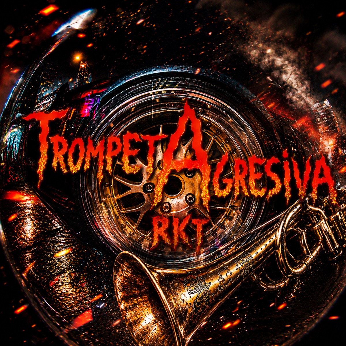 TrompetAgresiva Rkt - Single by DJ Cronox album cover