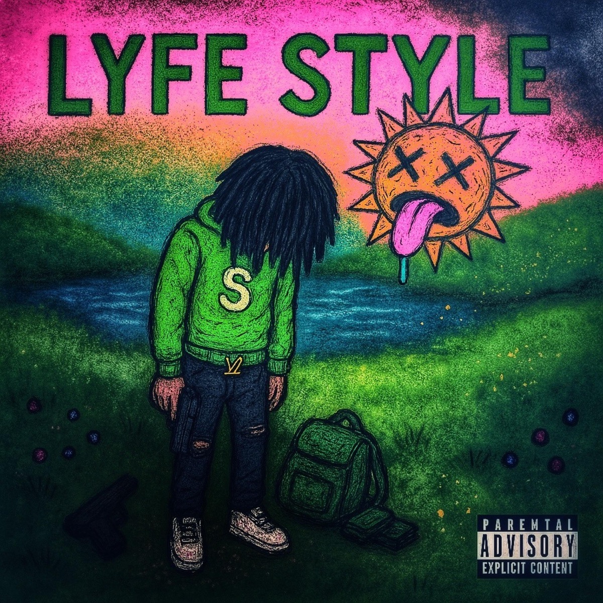 LYFE STYLE (feat. frmluhhreekk) - Single by fdaedae album cover