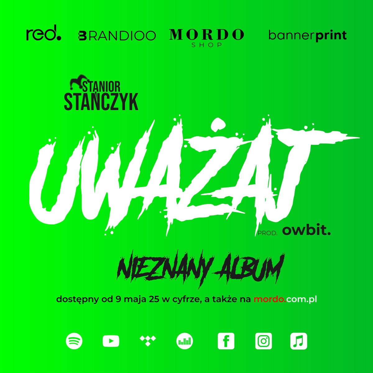 Uważaj - Single by Stanior Stańczyk album cover