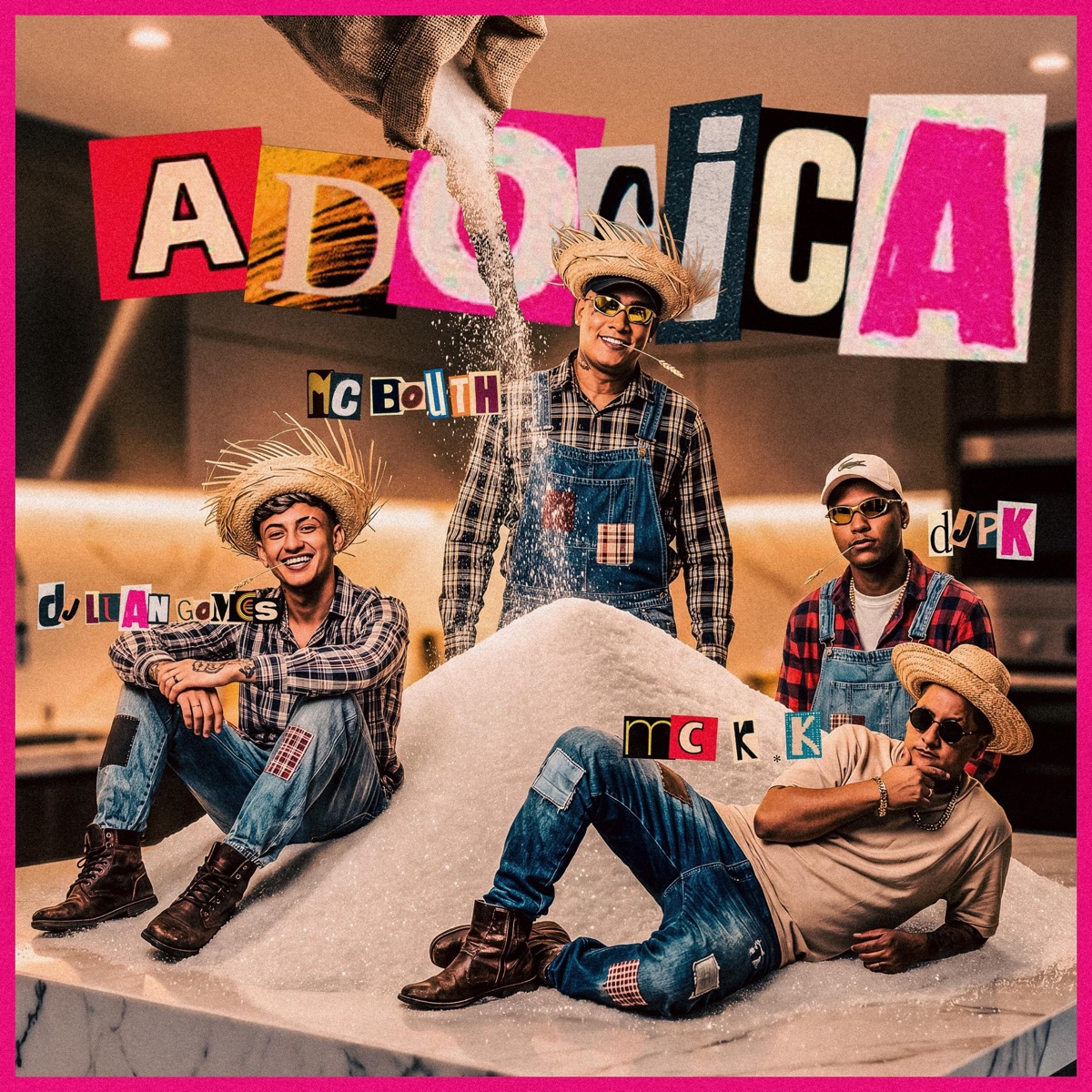 MTG Adoçica - Single by MC Bouth, MC K.K, DJ PK & Dj Luan Gomes album cover