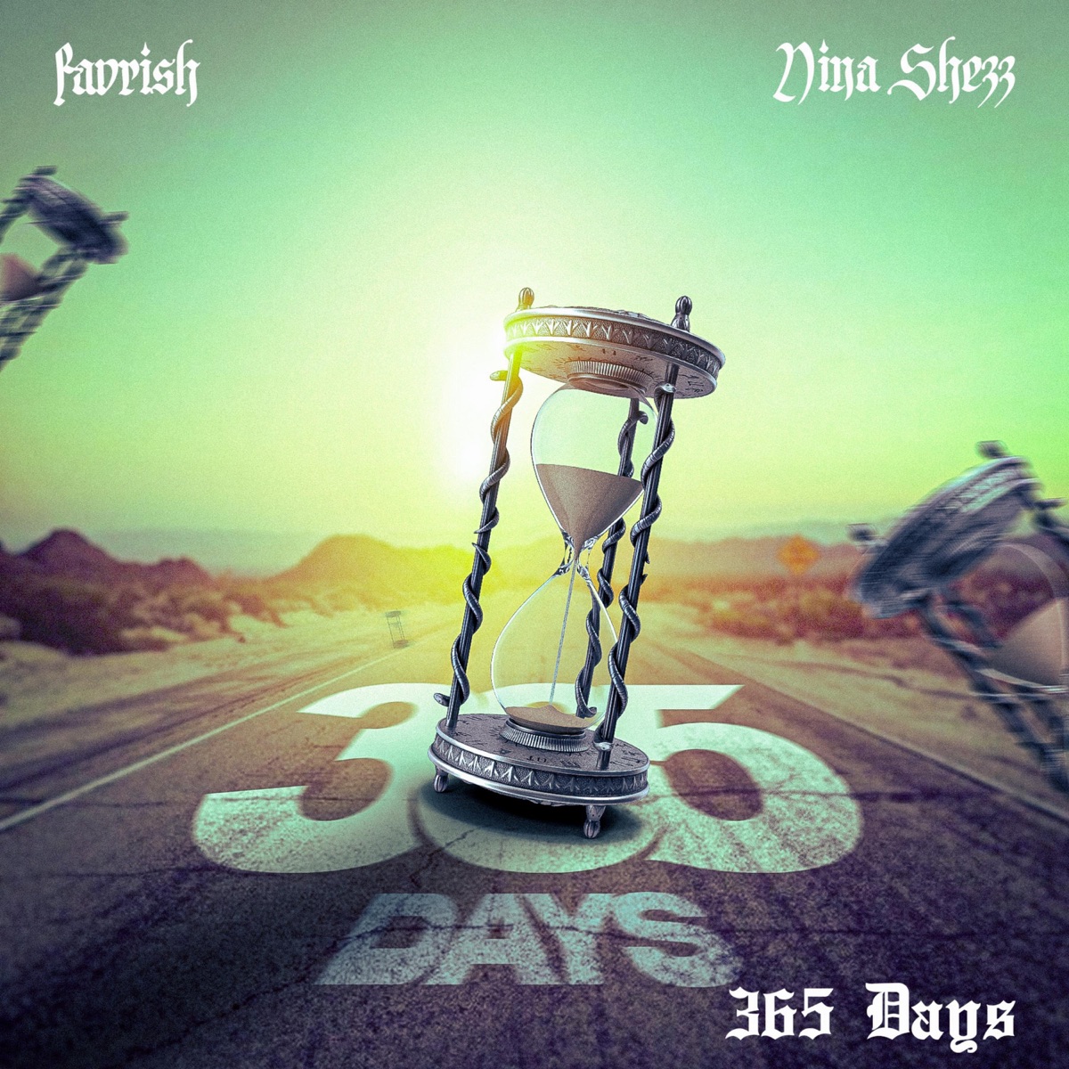 365 Days - Single by Favrish & nina shezz album cover