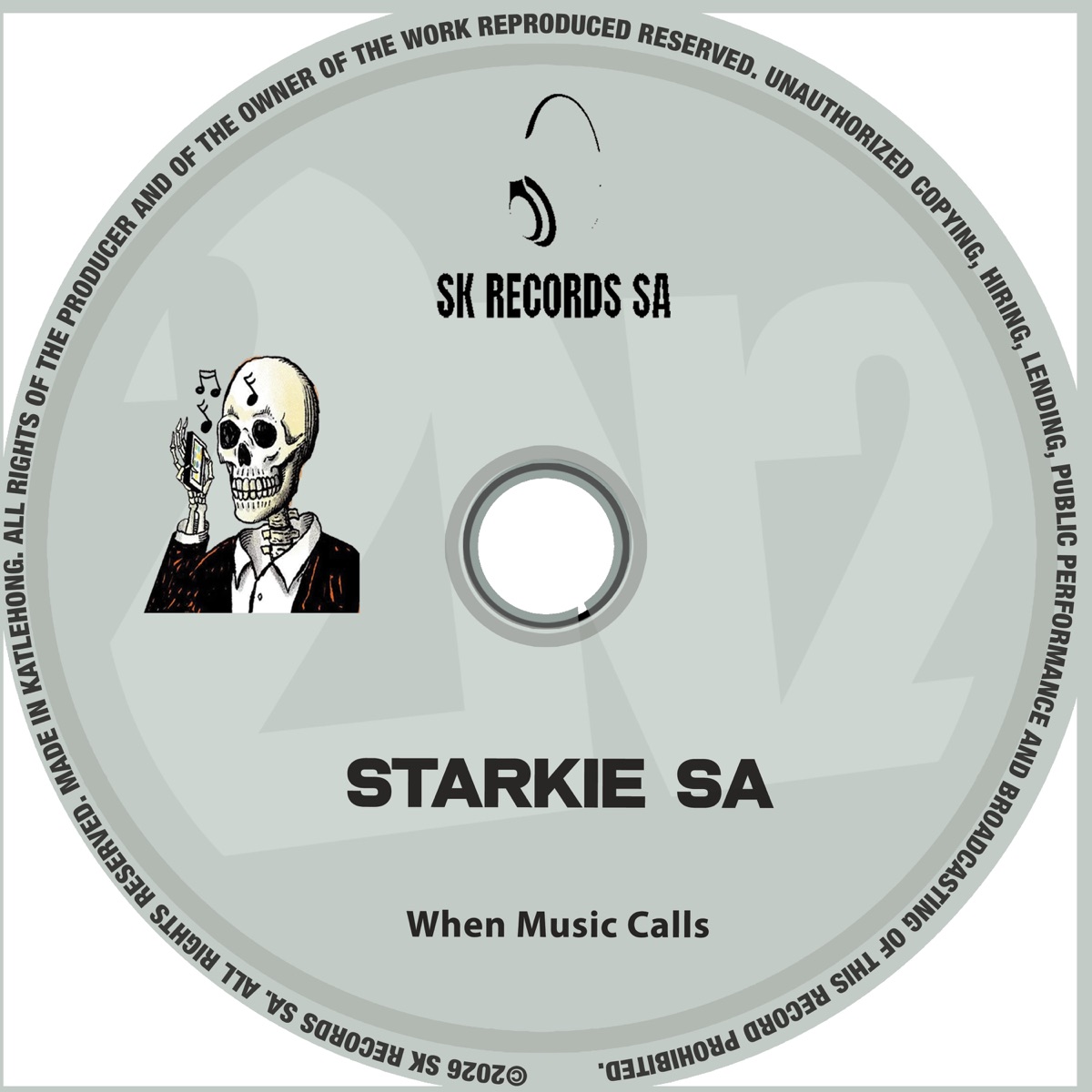 When Music Calls (feat. DJ Whizbar) - Single by Starkie SA album cover
