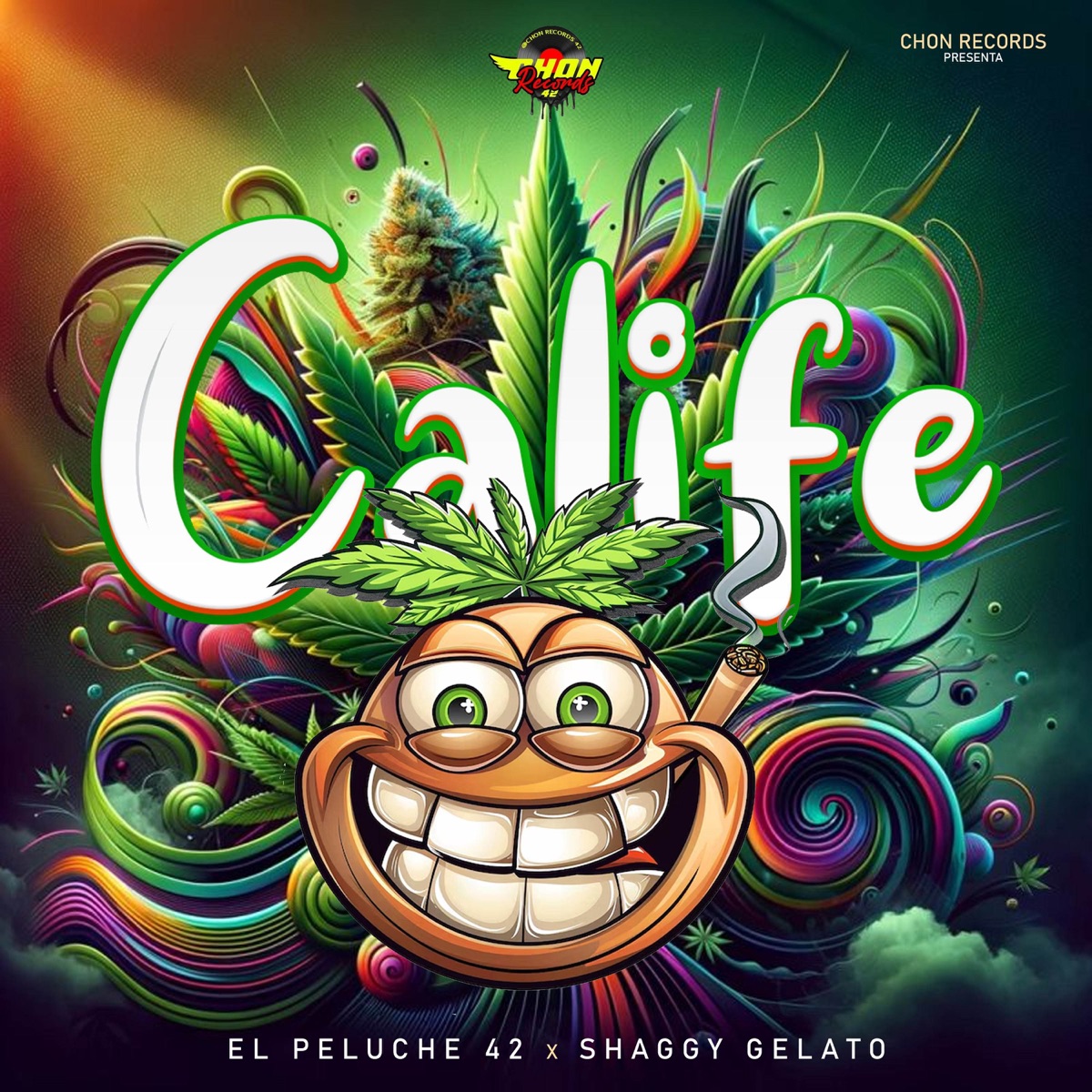 Calife - Single by El Peluche 42 & Shaggy Gelato album cover