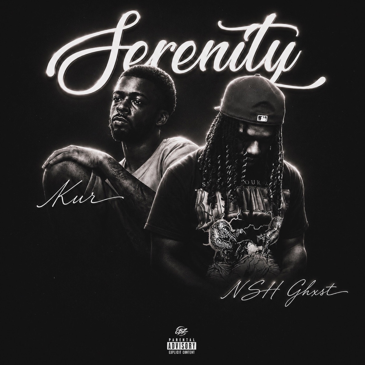 Serenity (feat. Kur) - Single by NSH GHXST album cover