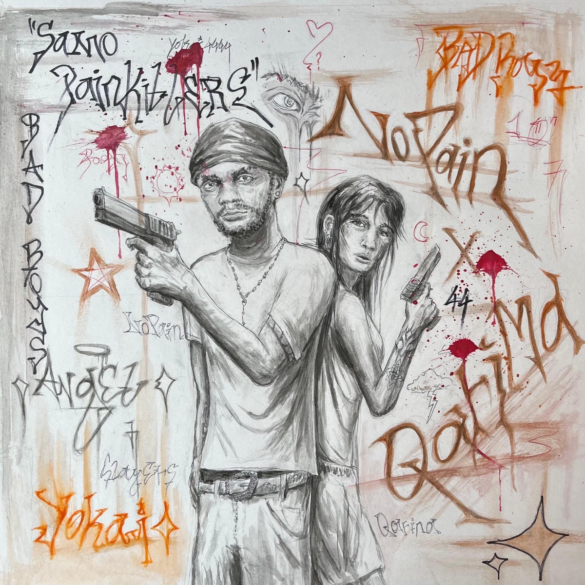 BAD BOY$ - Single by Nopain & Qarmia album cover