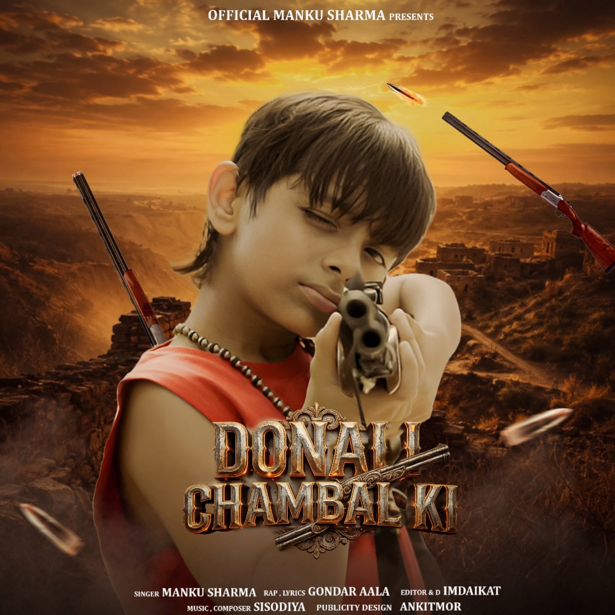 Donali Chambal Ki - Single by Manku Sharma & Gondar Aala album cover