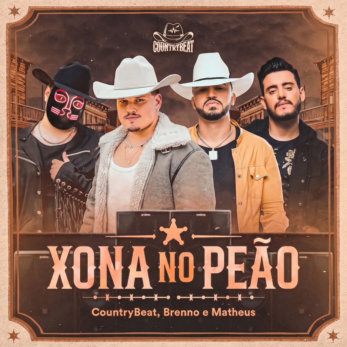Xona no Peão - Single by CountryBeat & Brenno & Matheus album cover