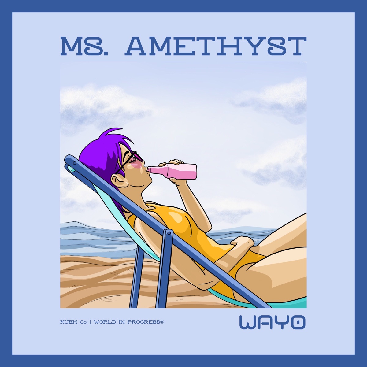 Ms. Amethyst - Single by Wayo & Mikhail Opulencia album cover
