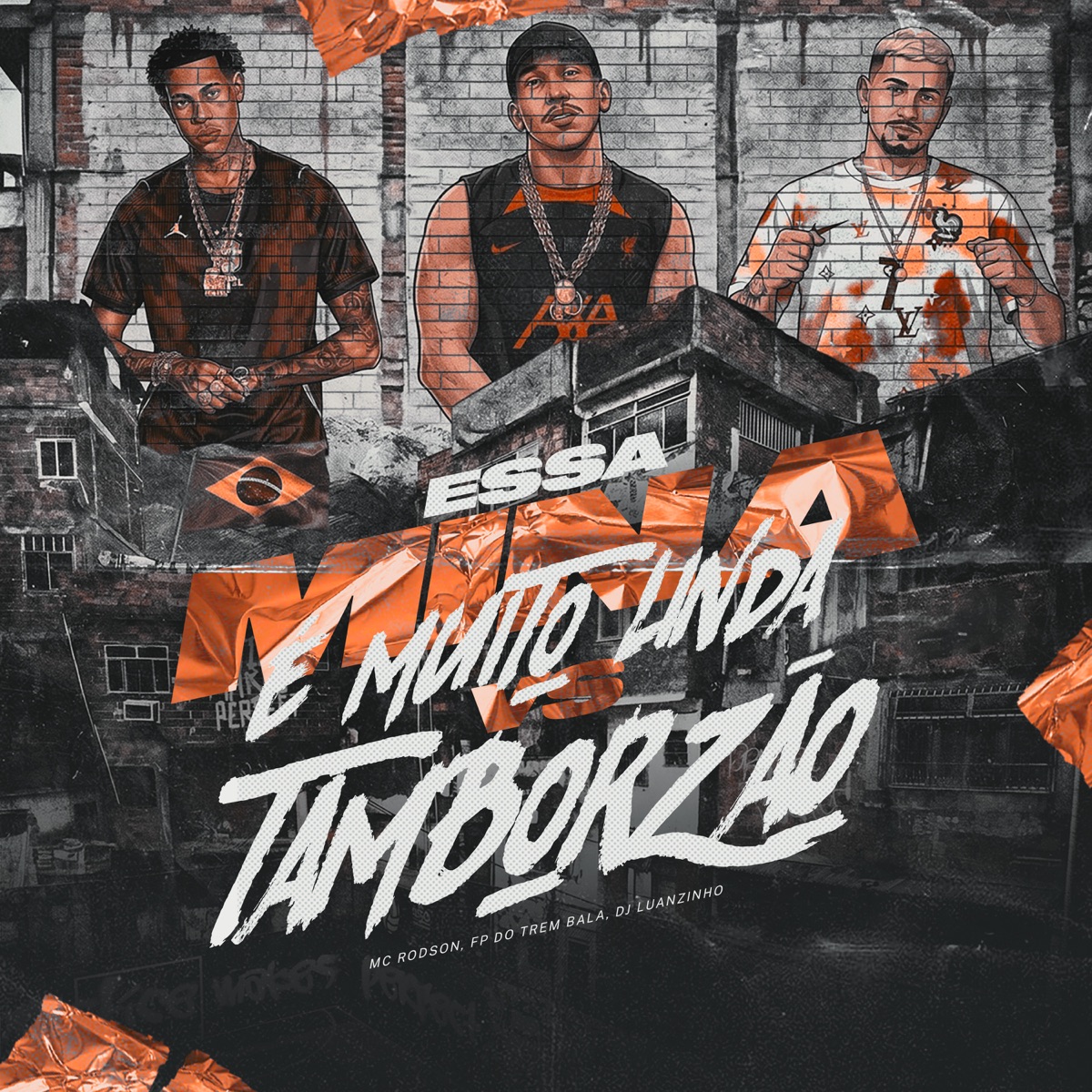 Essa Mina É Muito Linda Vs Tamborzão - Single by FP do Trem Bala & Mc Rodson album cover