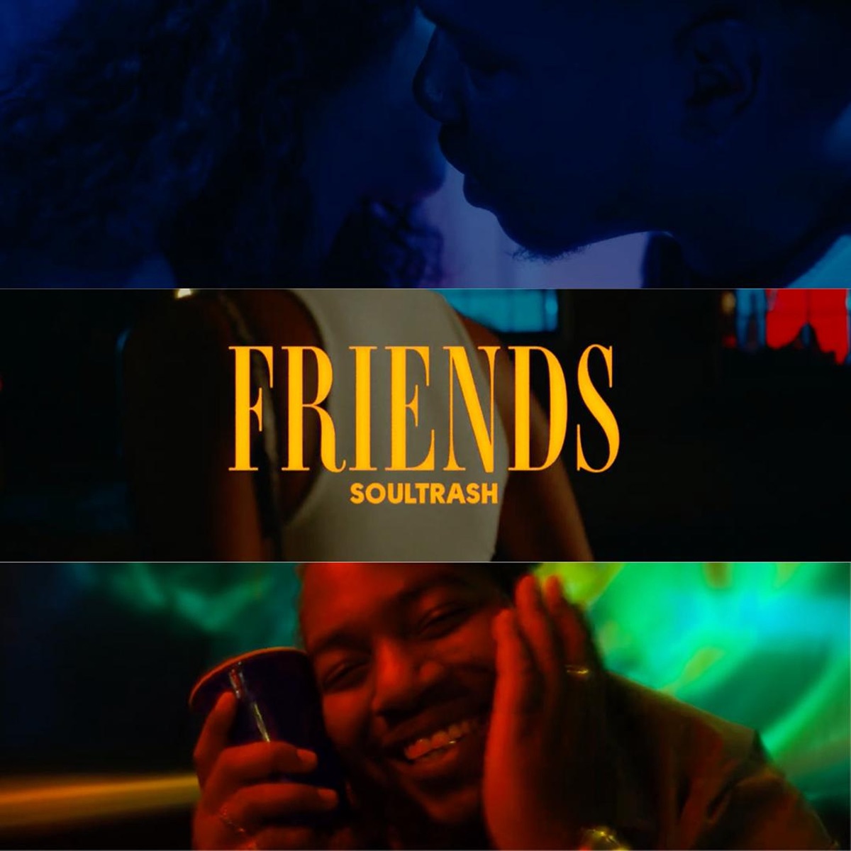 Friends (feat. T.Milan, Jake B & Vievienotnice) - Single by Soultrash, MC Lost & Blok album cover
