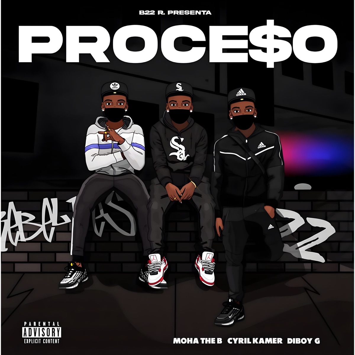 Proceso - Single by Moha the B, Cyril Kamer & DiBoy G album cover