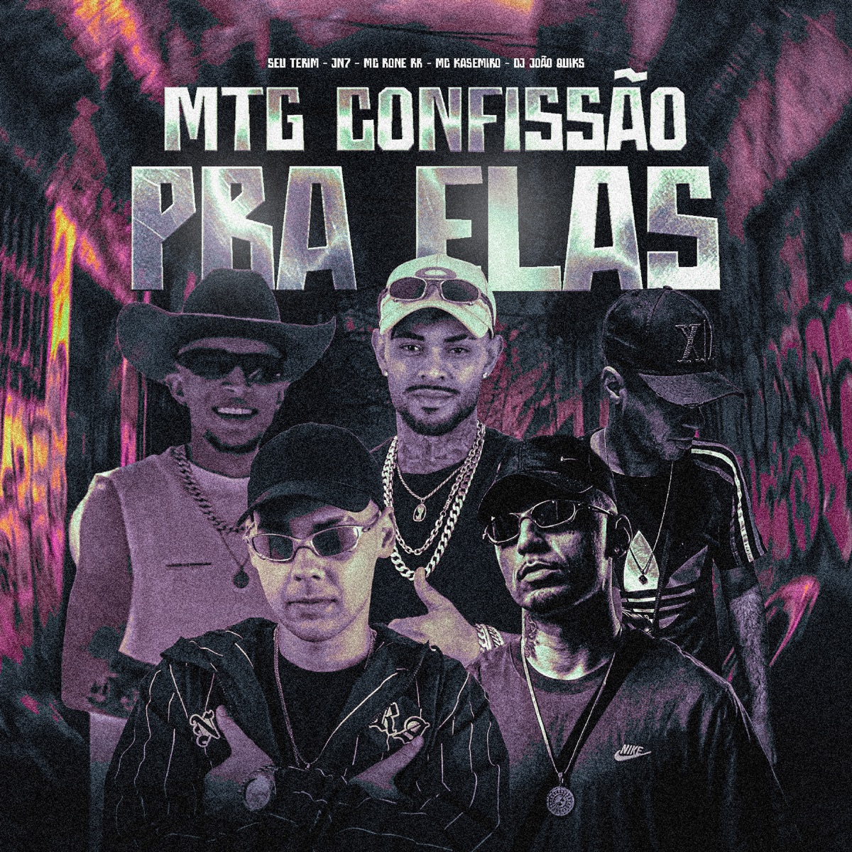 Mtg Confissão pra Elas (feat. DJ João Quiks) - Single by Seu Terim, Jn7, Mc Rone RR & MC Kasemiro album cover