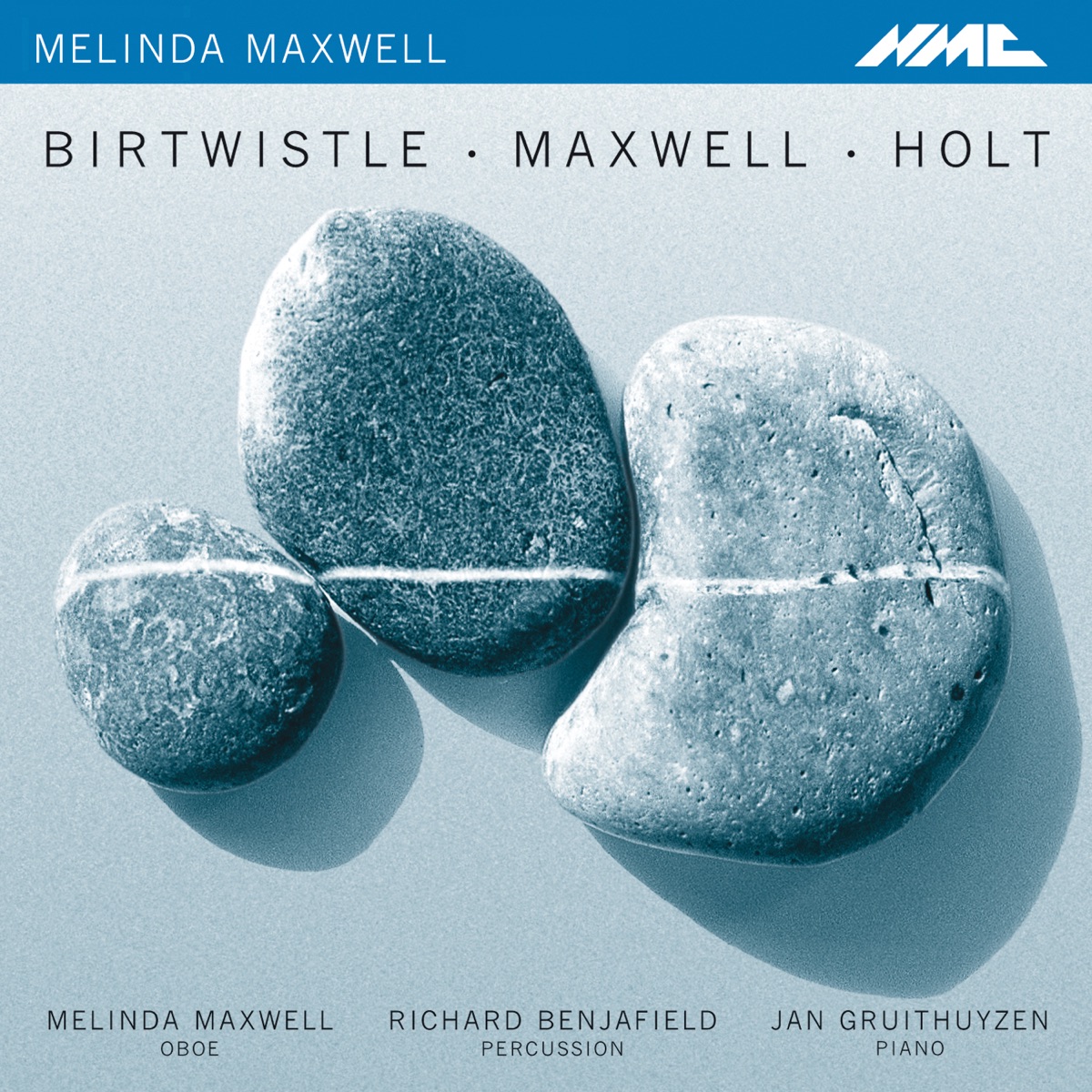 Birtwistle, Melinda Maxwell & Simon Holt: Works for Oboe, Percussion & Piano by Melinda Maxwell, Richard Benjafield & Jan Gruithuyzen album cover