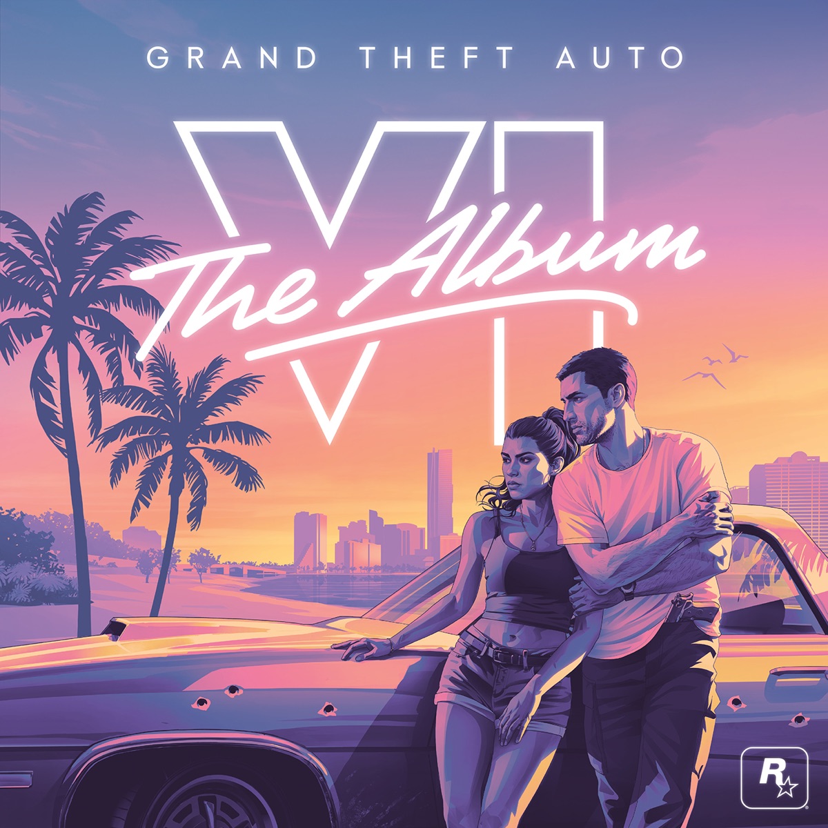 Grand Theft Auto VI: The Album by Various Artists album cover artwork