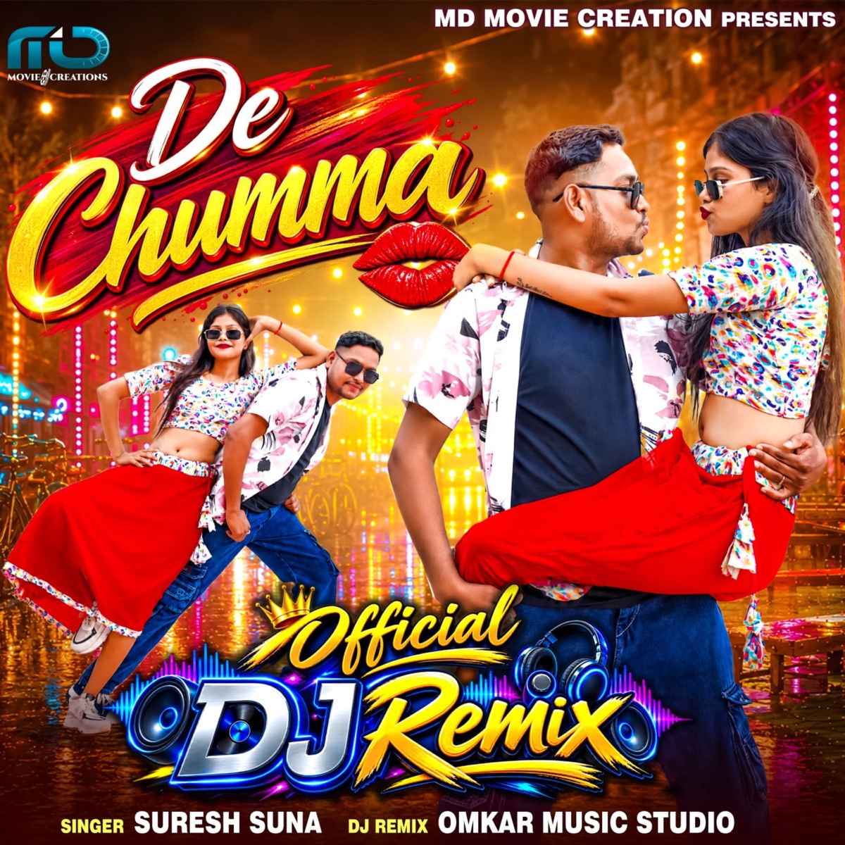 DE CHUMMA (feat. Komal & Dancing Veer) - Single by Suresh Suna album cover