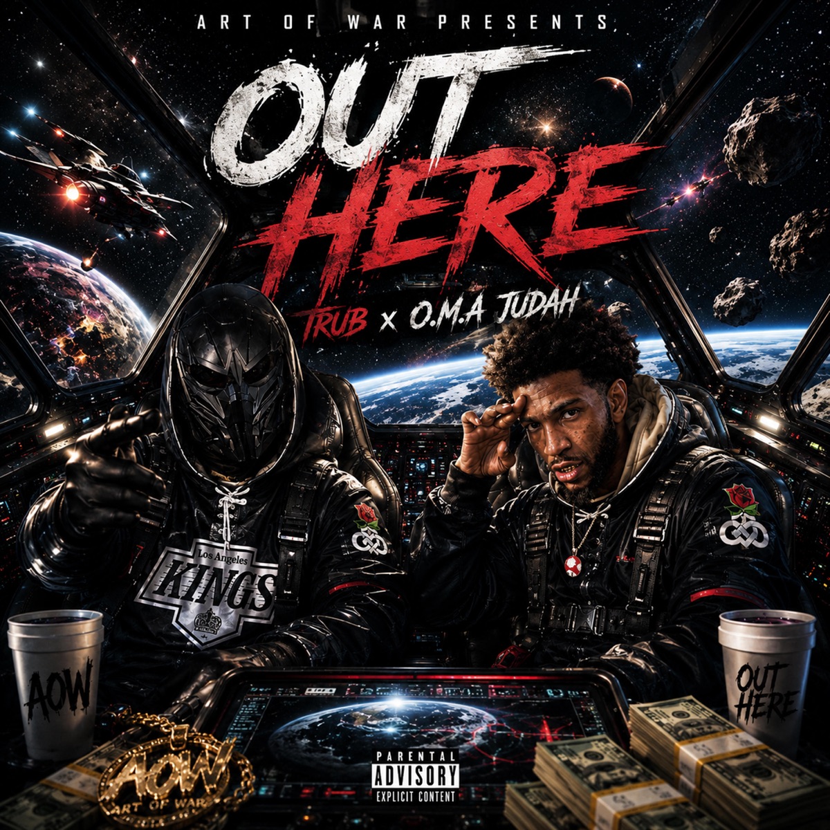Out Here (feat. O.M.A Judah) - Single by Trub album cover