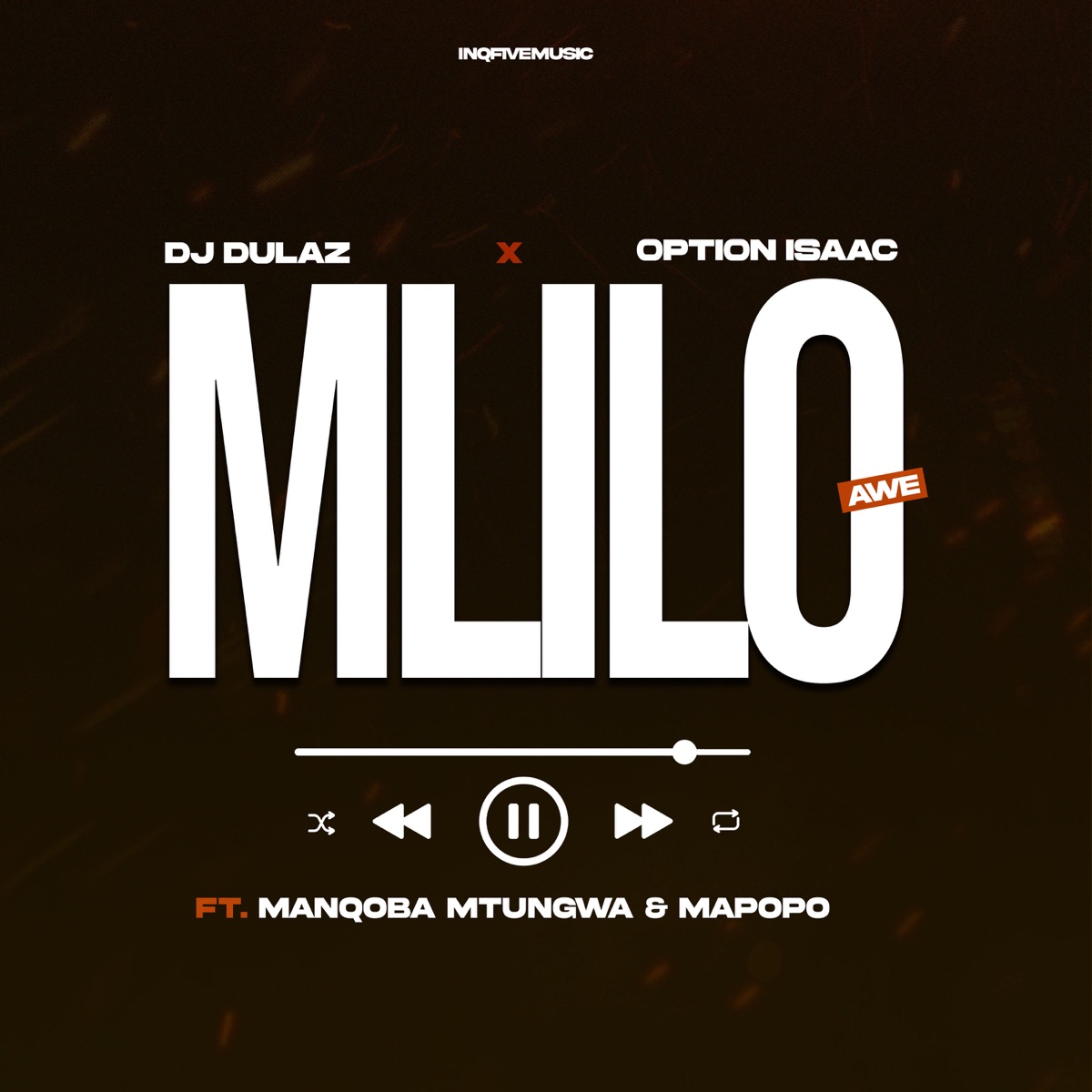 Mlilo (feat. Manqoba Mtungwa & Mapopo) - Single by DJ Dulaz & Option Isaac album cover