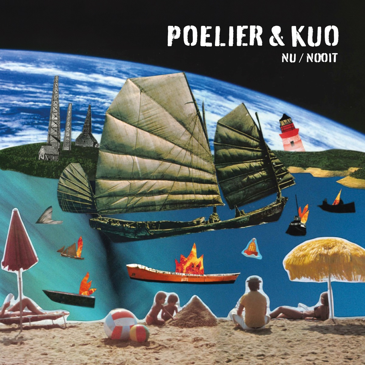 Nu/Nooit by Poelier & Kuò album cover