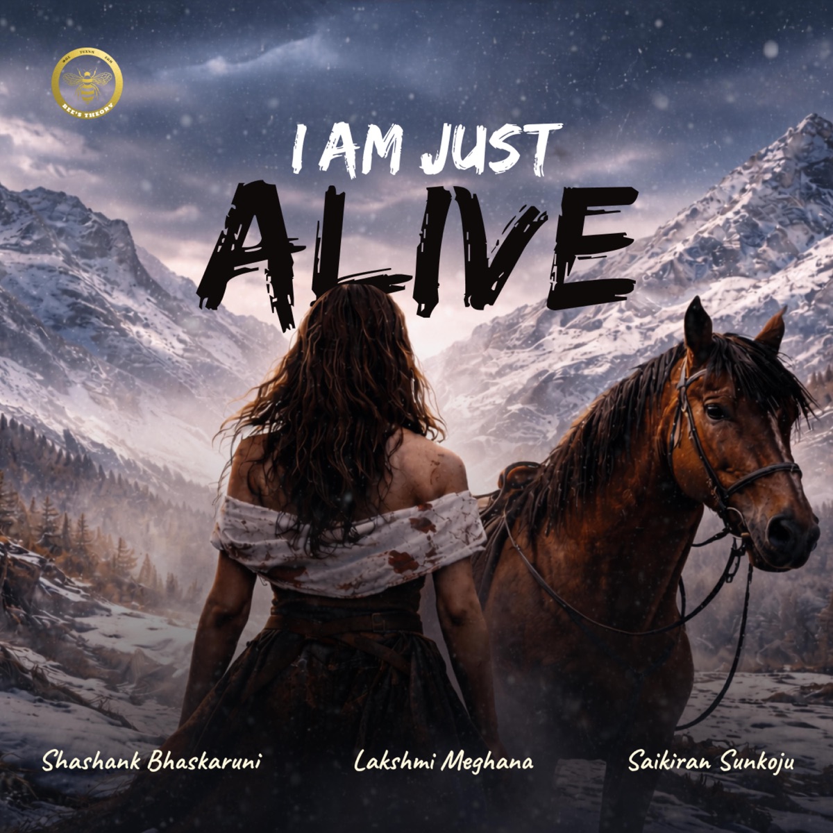 I am Just Alive - Single by Shashank Bhaskaruni, Lakshmi Meghana & SaiKiran Sunkoju album cover