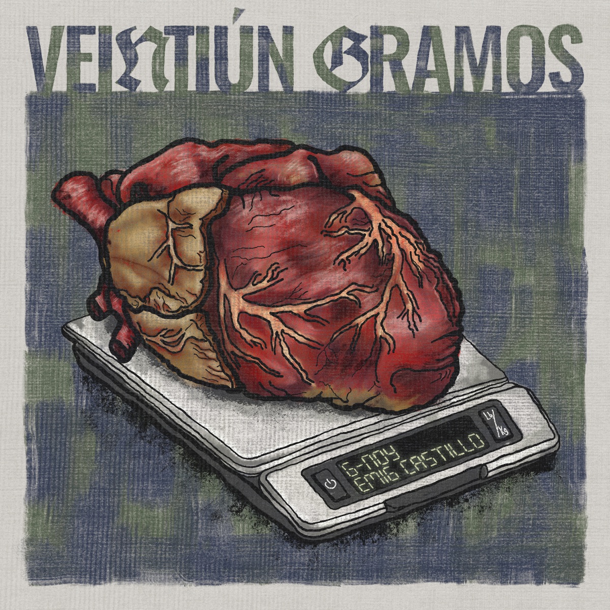 Veintiún Gramos - Single by emig castillo, G Noy & Conde Rodríguez album cover