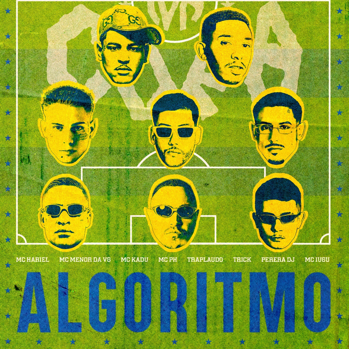 Algoritmo (feat. Mc Hariel, MC PH, TrapLaudo & MC Lugu) - Single by Trick, Perera DJ, Mc Kadu & MC Menor da VG album cover