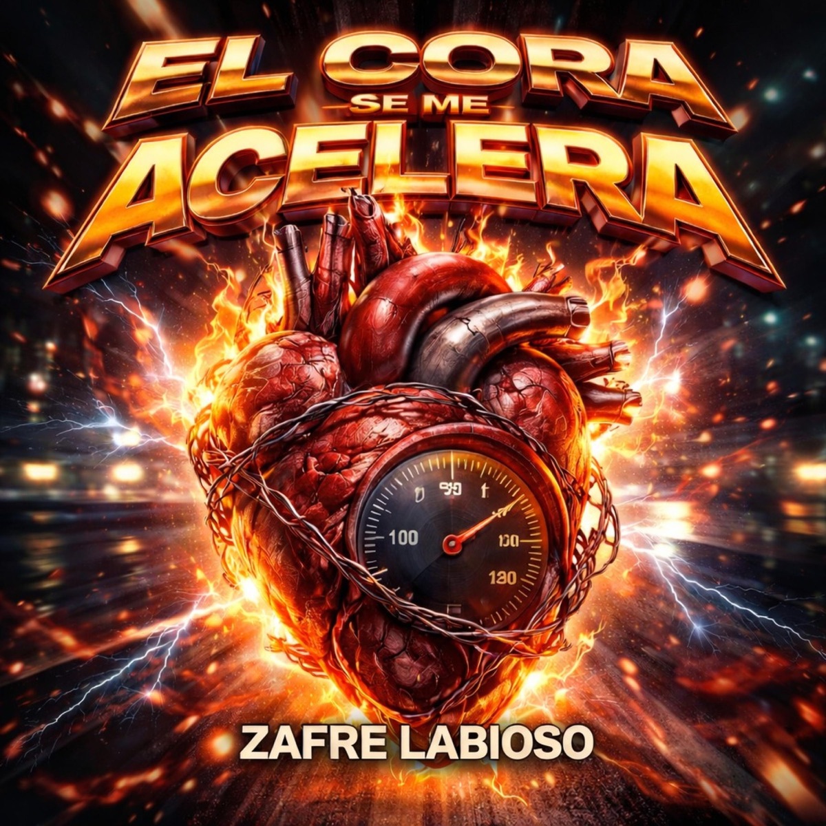El Cora se me Acelera - Single by Zafre Labioso album cover