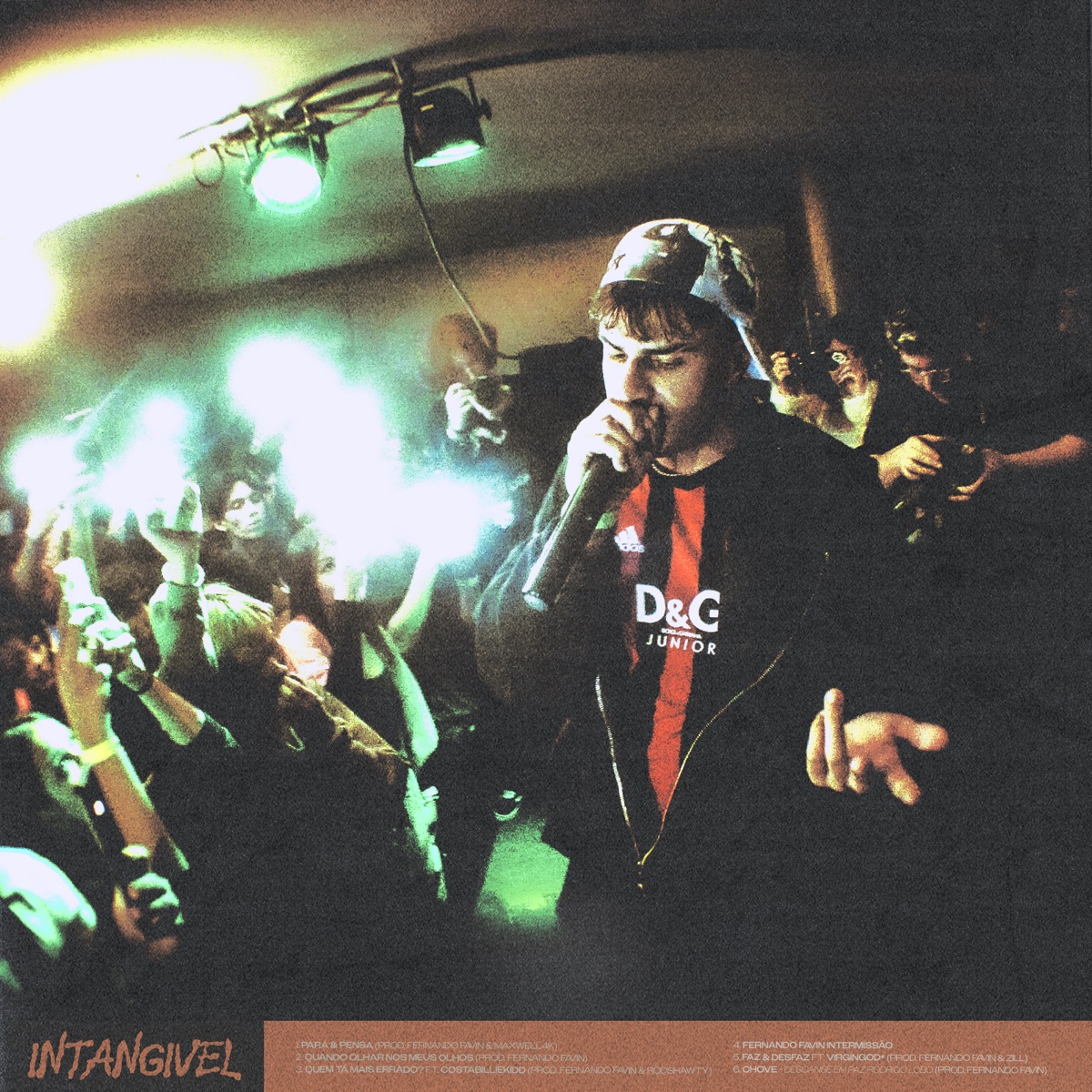 INTANGÍVEL (feat. Fernando Favin) - EP by roddie album cover