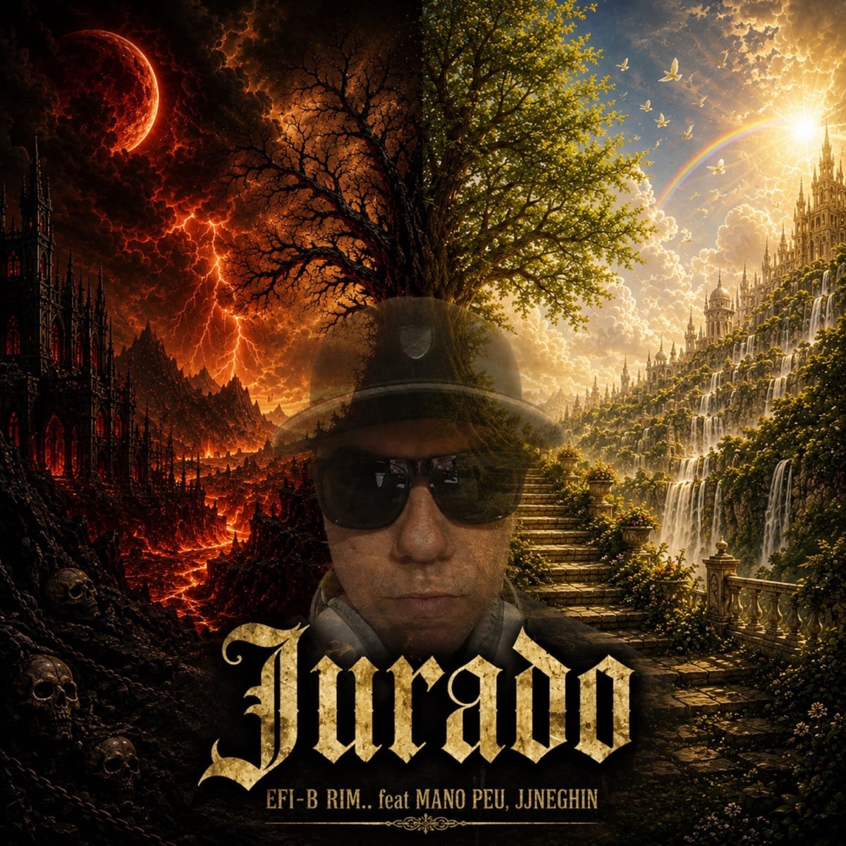 JURADO (feat. Mano Peu & JJNEGHIN) - Single by Efi-B Rim.. album cover