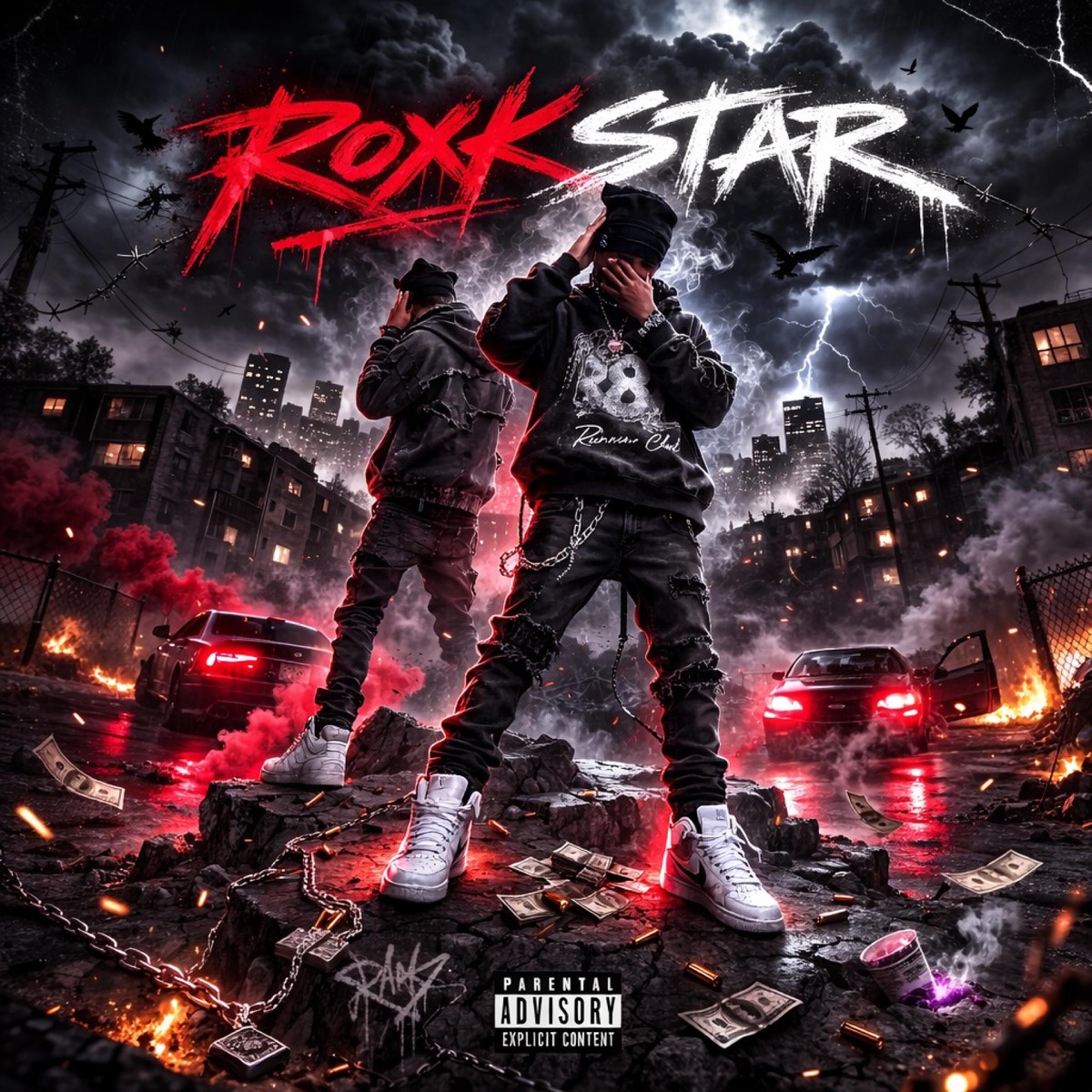 FlatBack (feat. lil biggz) - Single by Lil Drug album cover